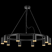 Люстра Lightstar Rullo LR02037040 цвет плафона/подвески Черный, Золото, цвет арматуры Черный-2