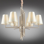 Люстра Omnilux Porlezza OML-72203-06 цвет плафона/подвески Белый, цвет арматуры Бронза-2