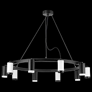 Люстра Lightstar Rullo LR02037536576 цвет плафона/подвески Белый, Черный, цвет арматуры Черный-2