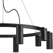 Люстра Lightstar Rullo LR020375875 цвет плафона/подвески Черный, цвет арматуры Черный-3