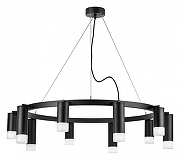 Люстра Lightstar Rullo LR0203758751 цвет плафона/подвески Белый, Черный, цвет арматуры Черный-1