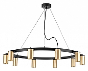 Люстра Lightstar Rullo LR020400 цвет плафона/подвески Золото, цвет арматуры Черный-1