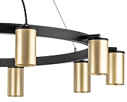 Люстра Lightstar Rullo LR020400 цвет плафона/подвески Золото, цвет арматуры Черный-3
