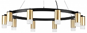 Люстра Lightstar Rullo LR0204001 цвет плафона/подвески Белый, Золото, цвет арматуры Черный