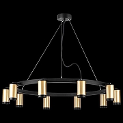 Люстра Lightstar Rullo LR02040037 цвет плафона/подвески Черный, Золото, цвет арматуры Черный-2