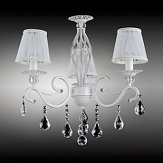 Люстра Omnilux Mezzano OML-79103-03 цвет плафона/подвески Белый, Золото, Прозрачный, цвет арматуры Белый-2