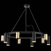 Люстра Lightstar Rullo LR02040587570 цвет плафона/подвески Черный, Золото, цвет арматуры Черный-2