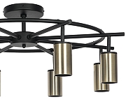 Люстра на штанге Lightstar Rullo LR718318 цвет плафона/подвески Бронза, цвет арматуры Черный-2