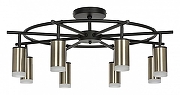 Люстра на штанге Lightstar Rullo LR7183180 цвет плафона/подвески Бронза, цвет арматуры Черный