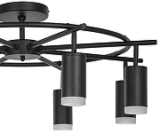 Люстра на штанге Lightstar Rullo LR7183780 цвет плафона/подвески Прозрачный, Хром, цвет арматуры Черный-2