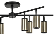 Люстра на штанге Lightstar Rullo LR728318 цвет плафона/подвески Бронза, цвет арматуры Черный-2
