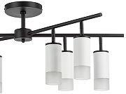 Люстра на штанге Lightstar Rullo LR7283681 цвет плафона/подвески Белый, цвет арматуры Черный-2