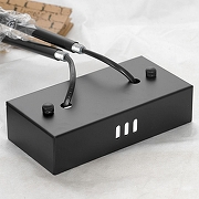 Люстра на штанге Lussole Beaumont LSP-7073 цвет плафона/подвески Прозрачный, цвет арматуры Черный-3