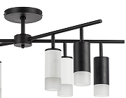 Люстра на штанге Lightstar Rullo LR7283743641 цвет плафона/подвески Белый, Черный, цвет арматуры Черный-2