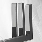 Люстра Lussole Lussoe LSP-7009 цвет плафона/подвески Белый, Черный, цвет арматуры Черный-7