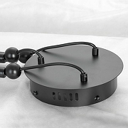 Люстра Lussole Bend LSP-7070 цвет плафона/подвески Белый, цвет арматуры Черный-2