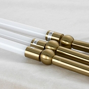 Люстра Lussole Bend LSP-7072 цвет плафона/подвески Белый, цвет арматуры Золото-1