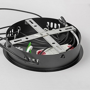 Люстра Lussole Littlerock LSP-7096 цвет плафона/подвески Прозрачный, цвет арматуры Черный-4