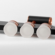 Люстра Lussole Gilbert LSP-7173 цвет плафона/подвески Белый, цвет арматуры Медь, Черный-2