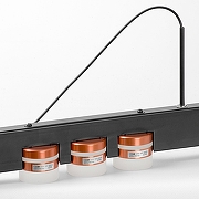 Люстра Lussole Gilbert LSP-7173 цвет плафона/подвески Белый, цвет арматуры Медь, Черный-5