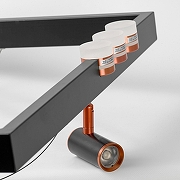 Люстра Lussole Gilbert LSP-7174 цвет плафона/подвески Белый, цвет арматуры Медь, Черный-2