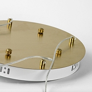 Люстра Lussole Cayuga LSP-7183 цвет плафона/подвески Прозрачный, цвет арматуры Бронза-2