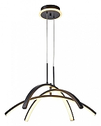 Люстра Lussole LSP-719 LSP-7195 цвет плафона/подвески Белый, Черный, цвет арматуры Черный-1