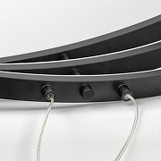 Люстра Lussole LSP-719 LSP-7195 цвет плафона/подвески Белый, Черный, цвет арматуры Черный-5