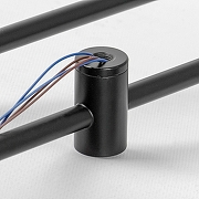 Люстра на штанге Lussole Hart LSP-7208 цвет черный-3