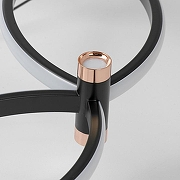 Люстра Lussole Taylor LSP-7211 цвет плафона/подвески Белый, Медь, Черный, цвет арматуры Черный-2