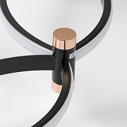 Люстра Lussole Taylor LSP-7211 цвет плафона/подвески Белый, Медь, Черный, цвет арматуры Черный-3