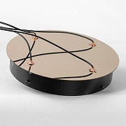Люстра Lussole Taylor LSP-7211 цвет плафона/подвески Белый, Медь, Черный, цвет арматуры Черный-5
