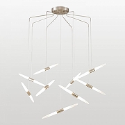 Люстра Lussole Hopkins LSP-7398 цвет никель-1