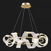 Люстра Lussole Knox LSP-7415 цвет плафона/подвески Прозрачный, цвет арматуры Золото-2