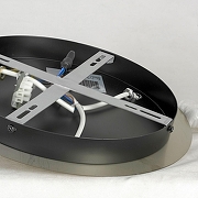 Люстра Lussole Brockton LSP-8730 цвет плафона/подвески Серый, цвет арматуры Бронза-2