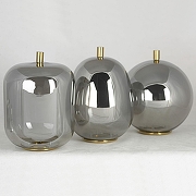 Люстра Lussole Brockton LSP-8730 цвет плафона/подвески Серый, цвет арматуры Бронза-3