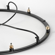 Люстра Lussole Jasper LSP-8641 цвет плафона/подвески Белый, Золото, цвет арматуры Черный-6