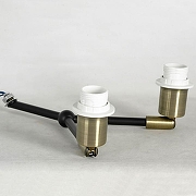 Люстра LGO LSP-871 LSP-8710 цвет плафона/подвески Янтарный, цвет арматуры Черный-6