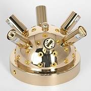 Люстра Lussole Davie LSP-8782 цвет плафона/подвески Прозрачный, цвет арматуры Золото-2