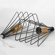 Люстра на штанге Lussole Durham LSP-8796 цвет бронза, черный-1