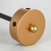 Люстра на штанге Lussole Durham LSP-8796 цвет бронза, черный-2