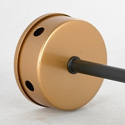 Люстра на штанге Lussole Durham LSP-8796 цвет бронза, черный-3