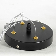 Люстра LGO LSP-8719 LSP-8719 цвет плафона/подвески Прозрачный, цвет арматуры Черный-5