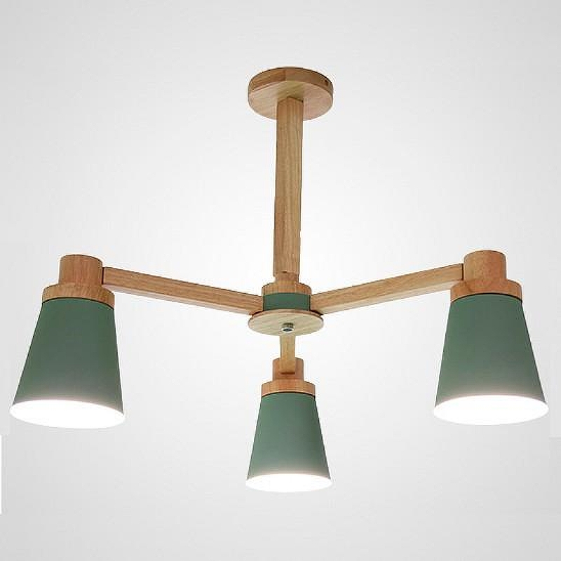 Люстра на штанге Imperiumloft Prop Green prop01 