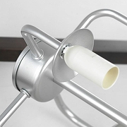 Люстра Lussole Carrollton LSP-8733 цвет плафона/подвески Коричневый, цвет арматуры Хром-3