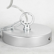 Люстра Lussole Carrollton LSP-8733 цвет плафона/подвески Коричневый, цвет арматуры Хром-6