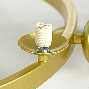 Люстра Lussole LSP-875 LSP-8751 цвет плафона/подвески Оранжевый, цвет арматуры Золото-5