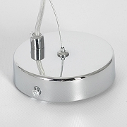 Люстра Lussole Davie LSP-8775 цвет плафона/подвески Прозрачный, цвет арматуры Хром-4