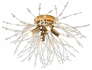 Люстра Lussole Davie LSP-8781 цвет плафона/подвески Прозрачный, цвет арматуры Золото