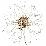 Люстра Lussole Davie LSP-8781 цвет плафона/подвески Прозрачный, цвет арматуры Золото-1